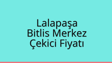 Lalapaşa Çekici Fiyatı – Bitlis Merkez Oto Kurtarıcı Ücreti