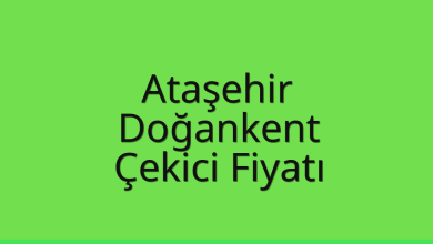 Ataşehir Çekici Fiyatı – Doğankent Oto Kurtarıcı Ücreti