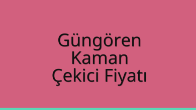 Güngören Çekici Fiyatı – Kaman Oto Kurtarıcı Ücreti