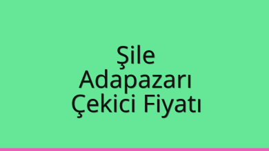 Şile Çekici Fiyatı – Adapazarı Oto Kurtarıcı Ücreti