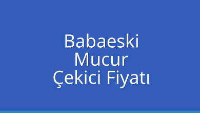 Babaeski Çekici Fiyatı – Mucur Oto Kurtarıcı Ücreti
