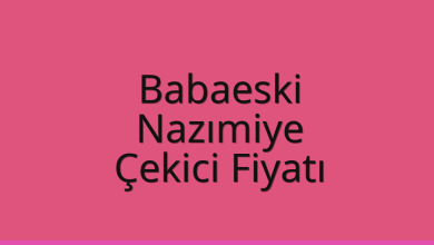 Babaeski Çekici Fiyatı – Nazımiye Oto Kurtarıcı Ücreti