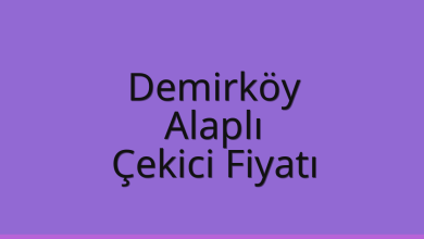 Demirköy Çekici Fiyatı – Alaplı Oto Kurtarıcı Ücreti