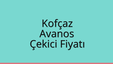 Kofçaz Çekici Fiyatı – Avanos Oto Kurtarıcı Ücreti