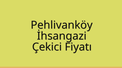 Pehlivanköy Çekici Fiyatı – İhsangazi Oto Kurtarıcı Ücreti