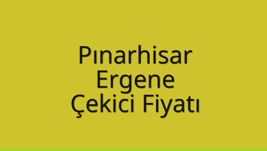 Pınarhisar Çekici Fiyatı – Ergene Oto Kurtarıcı Ücreti
