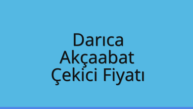 Darıca Çekici Fiyatı – Akçaabat Oto Kurtarıcı Ücreti