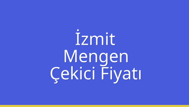İzmit Çekici Fiyatı – Mengen Oto Kurtarıcı Ücreti