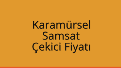 Karamürsel Çekici Fiyatı – Samsat Oto Kurtarıcı Ücreti