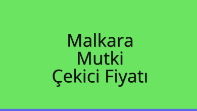 Malkara Çekici Fiyatı – Mutki Oto Kurtarıcı Ücreti
