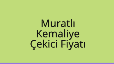 Muratlı Çekici Fiyatı – Kemaliye Oto Kurtarıcı Ücreti