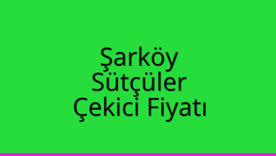 Şarköy Çekici Fiyatı – Sütçüler Oto Kurtarıcı Ücreti