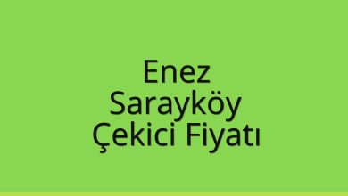 Enez Çekici Fiyatı – Sarayköy Oto Kurtarıcı Ücreti