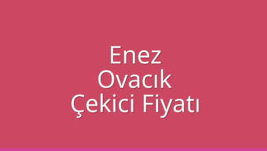 Enez Çekici Fiyatı – Ovacık Oto Kurtarıcı Ücreti