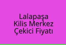 Lalapaşa Çekici Fiyatı – Kilis Merkez Oto Kurtarıcı Ücreti