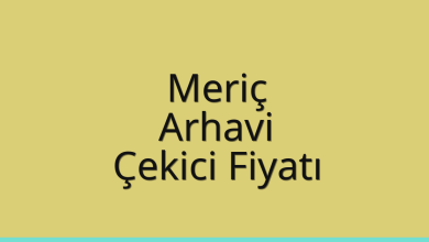 Meriç Çekici Fiyatı – Arhavi Oto Kurtarıcı Ücreti
