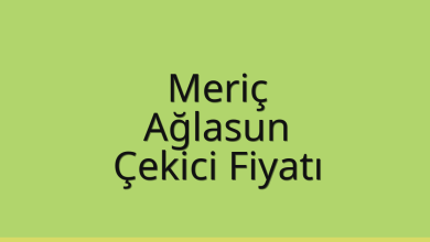 Meriç Çekici Fiyatı – Ağlasun Oto Kurtarıcı Ücreti