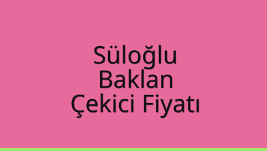 Süloğlu Çekici Fiyatı – Baklan Oto Kurtarıcı Ücreti