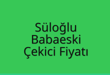 Süloğlu Çekici Fiyatı – Babaeski Oto Kurtarıcı Ücreti