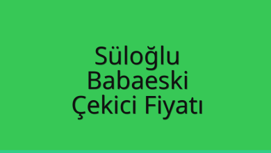 Süloğlu Çekici Fiyatı – Babaeski Oto Kurtarıcı Ücreti