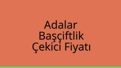 Adalar Çekici Fiyatı – Başçiftlik Oto Kurtarıcı Ücreti