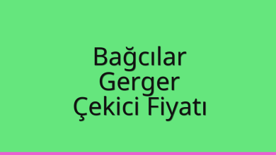 Bağcılar Çekici Fiyatı – Gerger Oto Kurtarıcı Ücreti