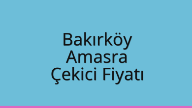 Bakırköy Çekici Fiyatı – Amasra Oto Kurtarıcı Ücreti
