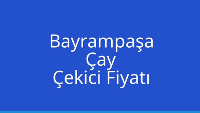 Bayrampaşa Çekici Fiyatı – Çay Oto Kurtarıcı Ücreti