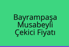 Bayrampaşa Çekici Fiyatı – Musabeyli Oto Kurtarıcı Ücreti