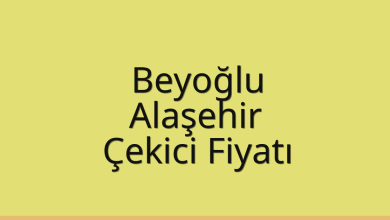 Beyoğlu Çekici Fiyatı – Alaşehir Oto Kurtarıcı Ücreti