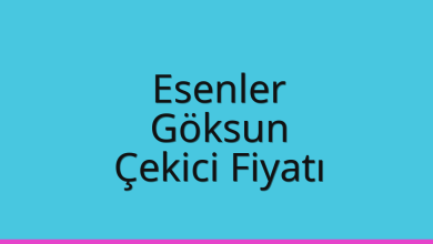 Esenler Çekici Fiyatı – Göksun Oto Kurtarıcı Ücreti