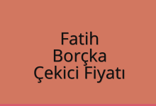 Fatih Çekici Fiyatı – Borçka Oto Kurtarıcı Ücreti