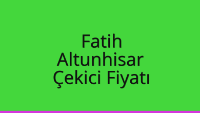 Fatih Çekici Fiyatı – Altunhisar Oto Kurtarıcı Ücreti