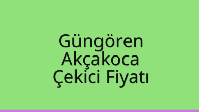 Güngören Çekici Fiyatı – Akçakoca Oto Kurtarıcı Ücreti