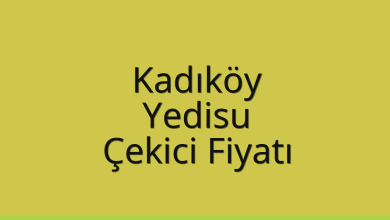 Kadıköy Çekici Fiyatı – Yedisu Oto Kurtarıcı Ücreti