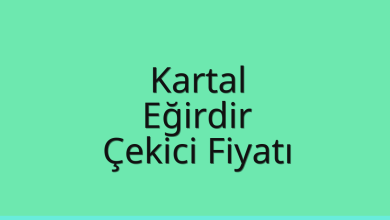 Kartal Çekici Fiyatı – Eğirdir Oto Kurtarıcı Ücreti