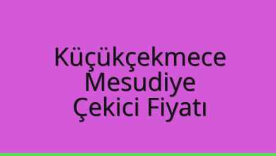 Küçükçekmece Çekici Fiyatı – Mesudiye Oto Kurtarıcı Ücreti