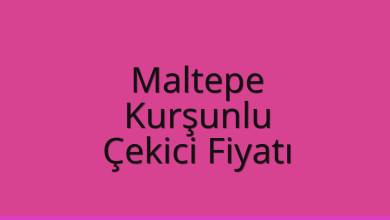 Maltepe Çekici Fiyatı – Kurşunlu Oto Kurtarıcı Ücreti
