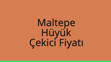 Maltepe Çekici Fiyatı – Hüyük Oto Kurtarıcı Ücreti