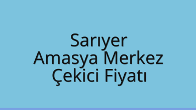 Sarıyer Çekici Fiyatı – Amasya Merkez Oto Kurtarıcı Ücreti