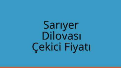 Sarıyer Çekici Fiyatı – Dilovası Oto Kurtarıcı Ücreti