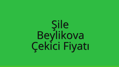 Şile Çekici Fiyatı – Beylikova Oto Kurtarıcı Ücreti