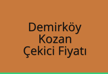 Demirköy Çekici Fiyatı – Kozan Oto Kurtarıcı Ücreti