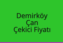Demirköy Çekici Fiyatı – Çan Oto Kurtarıcı Ücreti