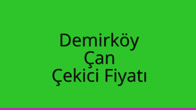 Demirköy Çekici Fiyatı – Çan Oto Kurtarıcı Ücreti
