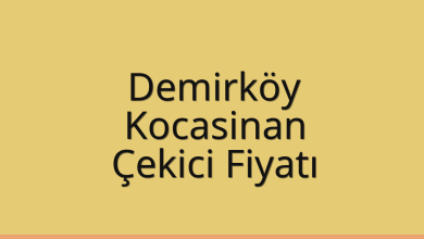 Demirköy Çekici Fiyatı – Kocasinan Oto Kurtarıcı Ücreti