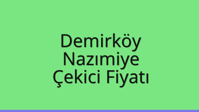 Demirköy Çekici Fiyatı – Nazımiye Oto Kurtarıcı Ücreti