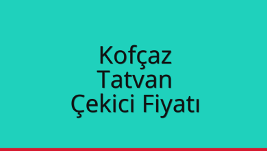 Kofçaz Çekici Fiyatı – Tatvan Oto Kurtarıcı Ücreti