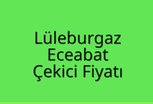 Lüleburgaz Çekici Fiyatı – Eceabat Oto Kurtarıcı Ücreti