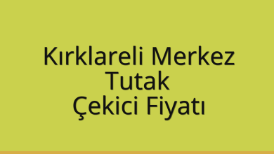 Kırklareli Merkez Çekici Fiyatı – Tutak Oto Kurtarıcı Ücreti